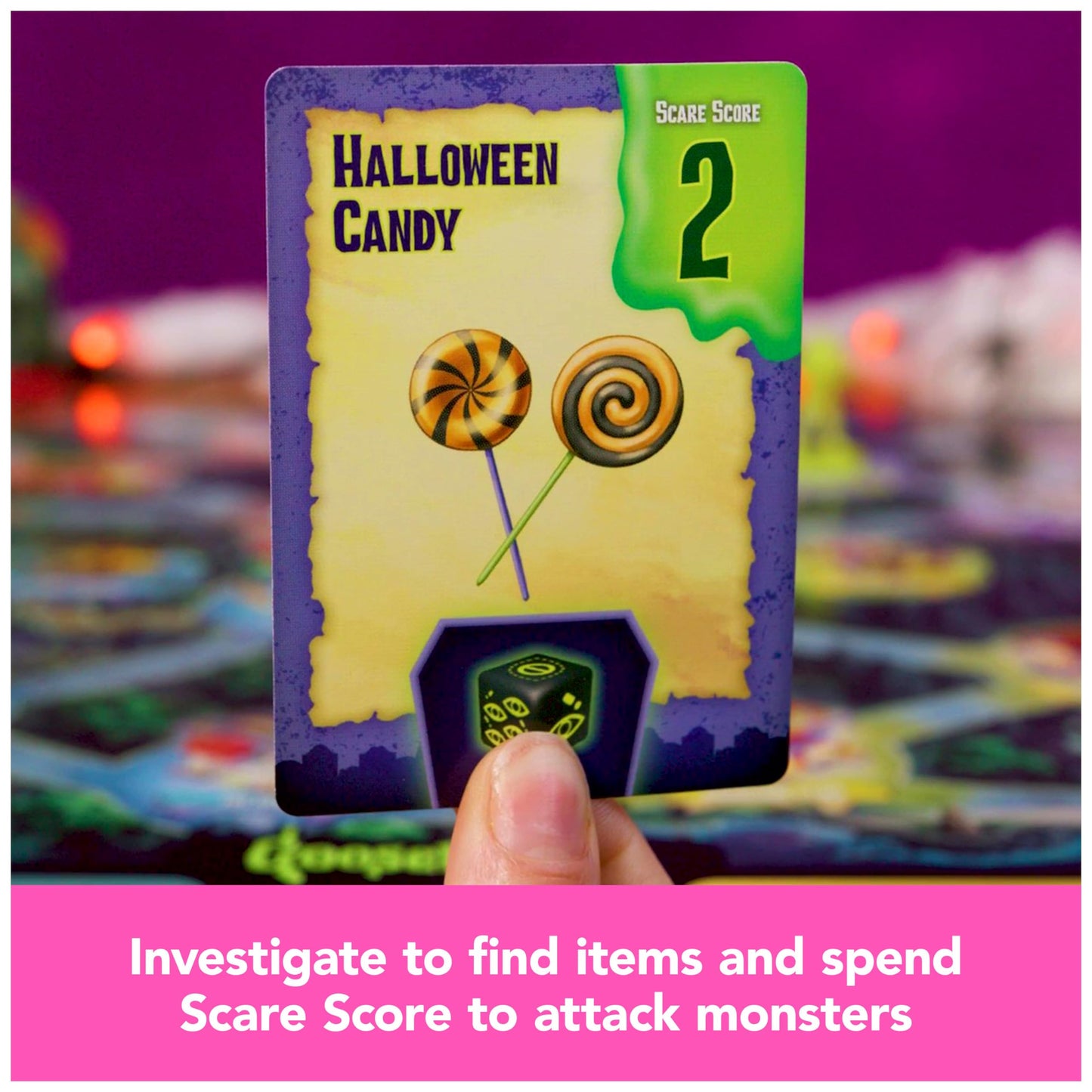 Goosebumps The Game by Spin Master Games – A Scary Fun Monster Board Game for Ages 8 and Up
