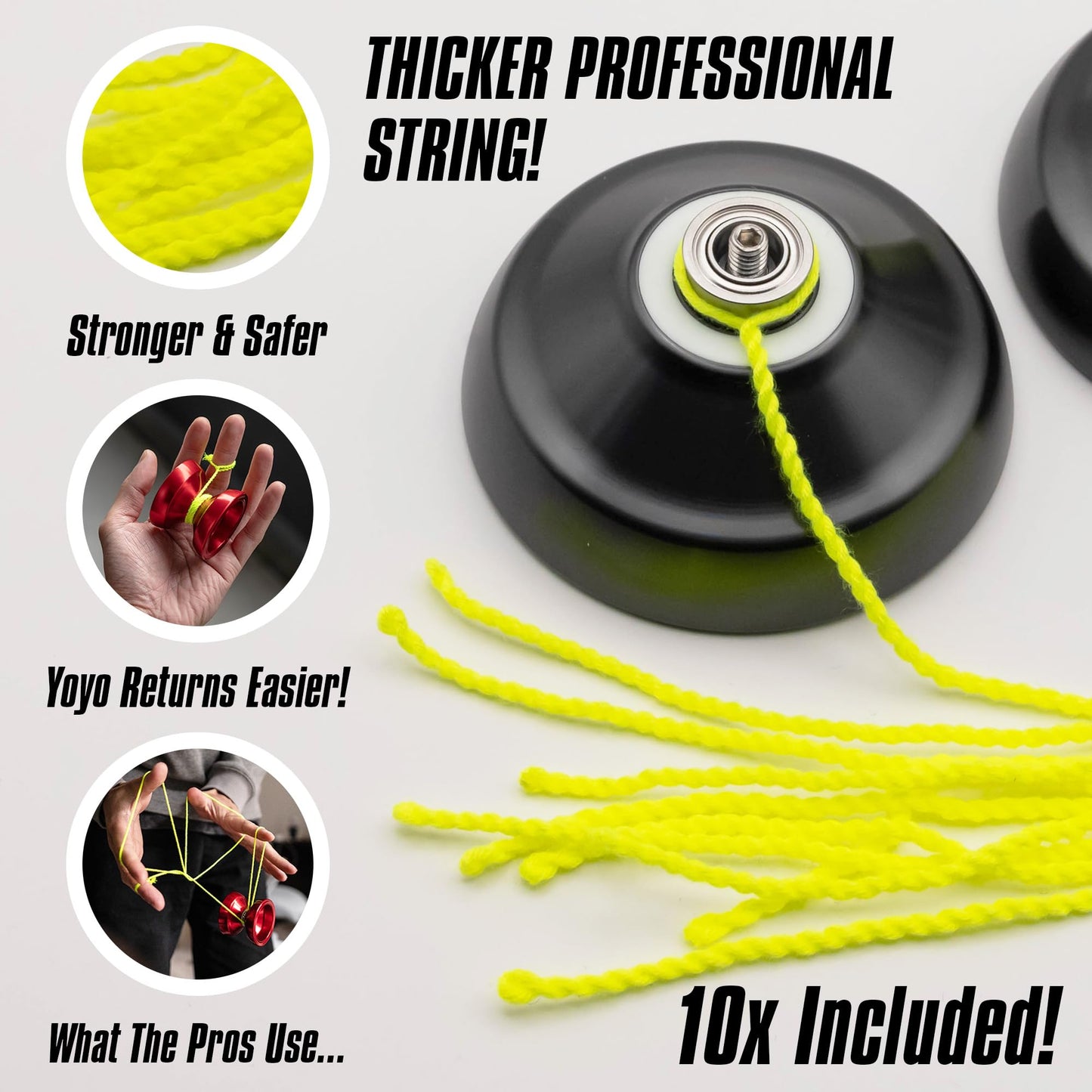 SPINTEK R1 PRO – High-End Professional YoYo for Beginners to Pros | Dual & Non-Responsive