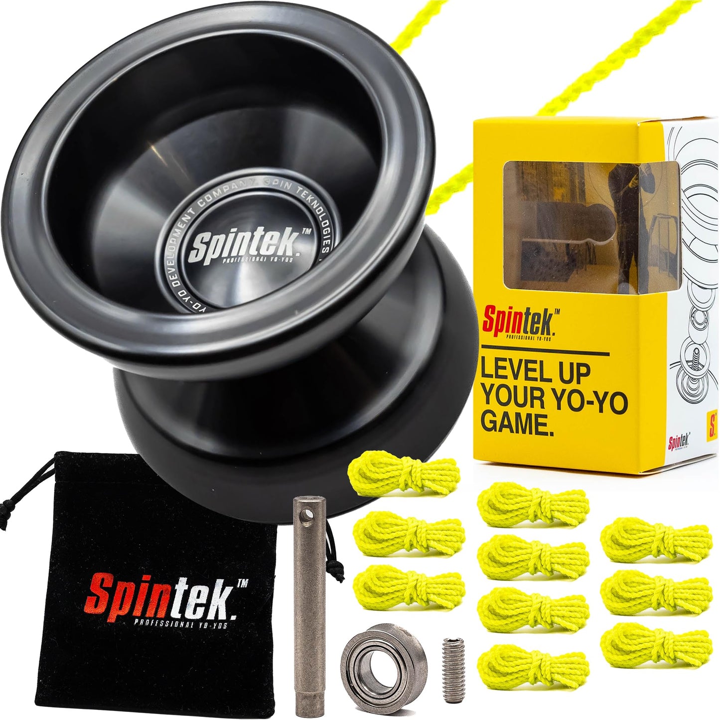 SPINTEK R1 PRO – High-End Professional YoYo for Beginners to Pros | Dual & Non-Responsive