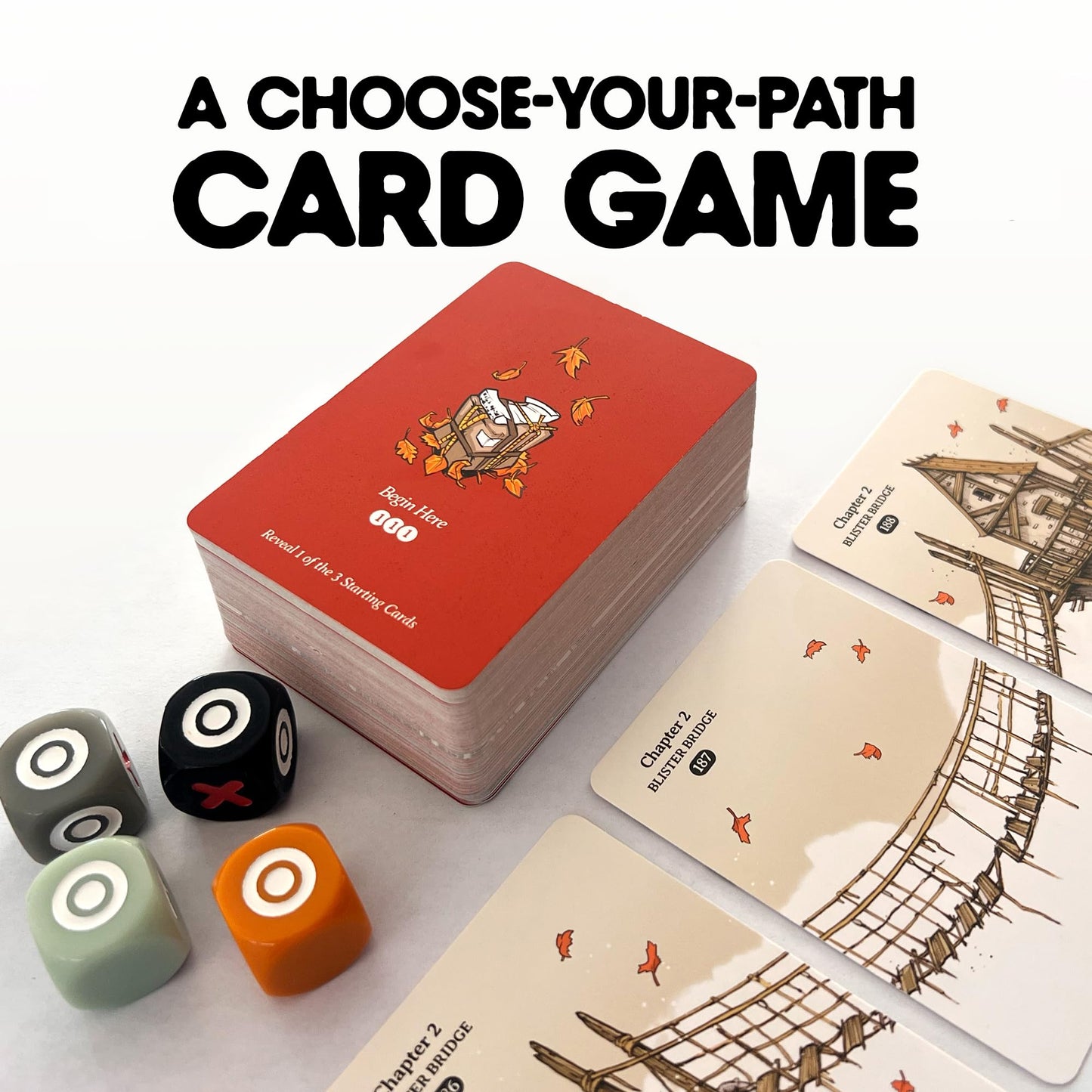 Spire's End: Hildegard Card Game — Choose-Your-Path Strategy for 1-2 Players