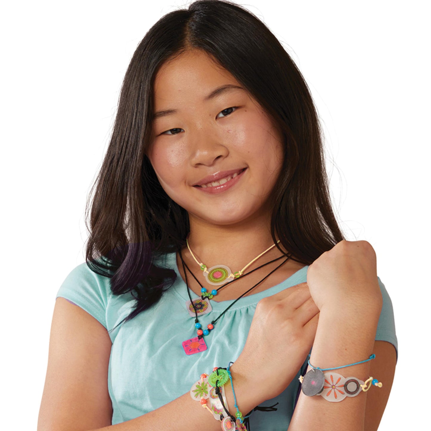 Spirograph Shrink Charms – Bracelet Kit for Kids 8+