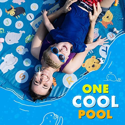 SplashEZ 3-in-1 Splash Pad – 60-Inch Outdoor Water Play for Toddlers & Babies