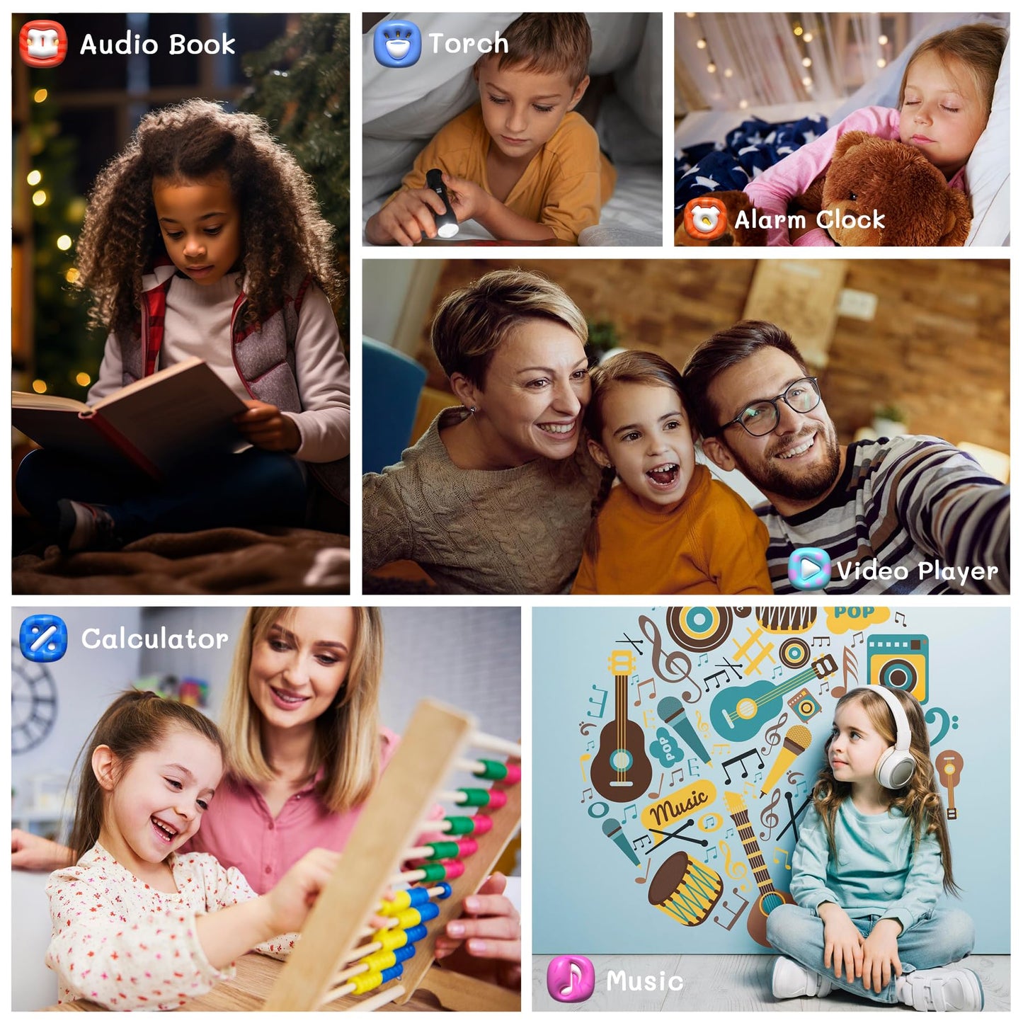 Spodus Kids Smart Watch with 26 Games, Camera, and Learning Cards | Ages 3-12