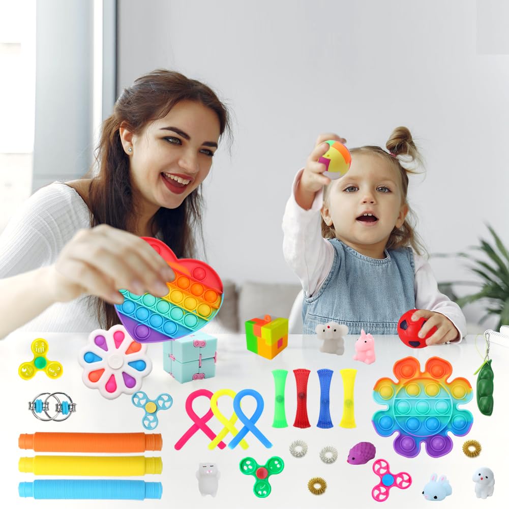 Spolux Fidget Pack 35pc – Sensory Toys Set for Kids & Adults