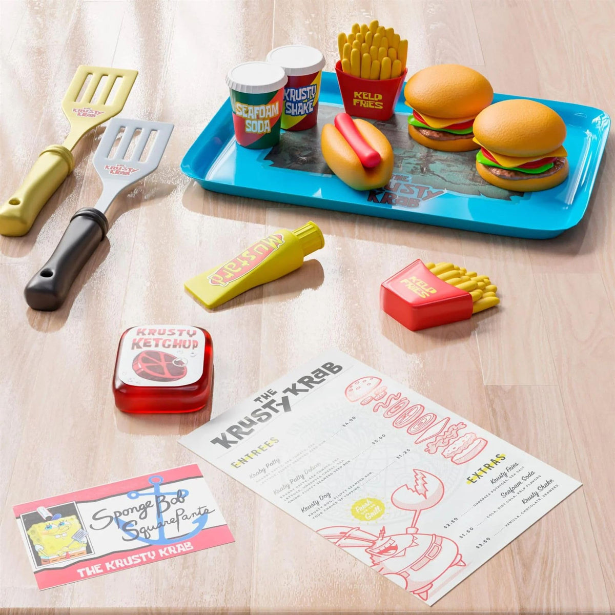 SpongeBob SquarePants Krabby Patty Toy Combo Playset – Interactive Krusty Krab