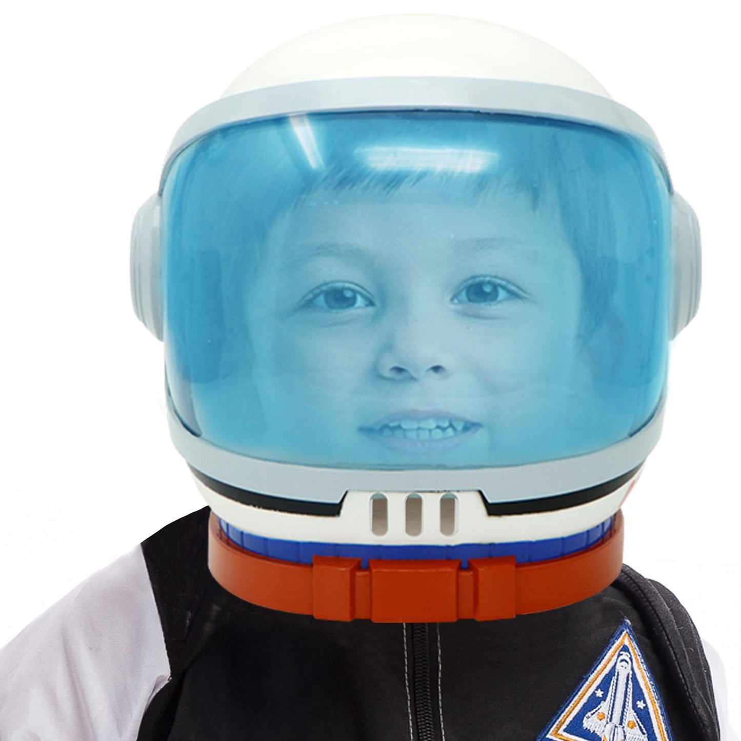 Spooktacular Creations Astronaut Helmet – Blue Movable Visor Kids Space Costume