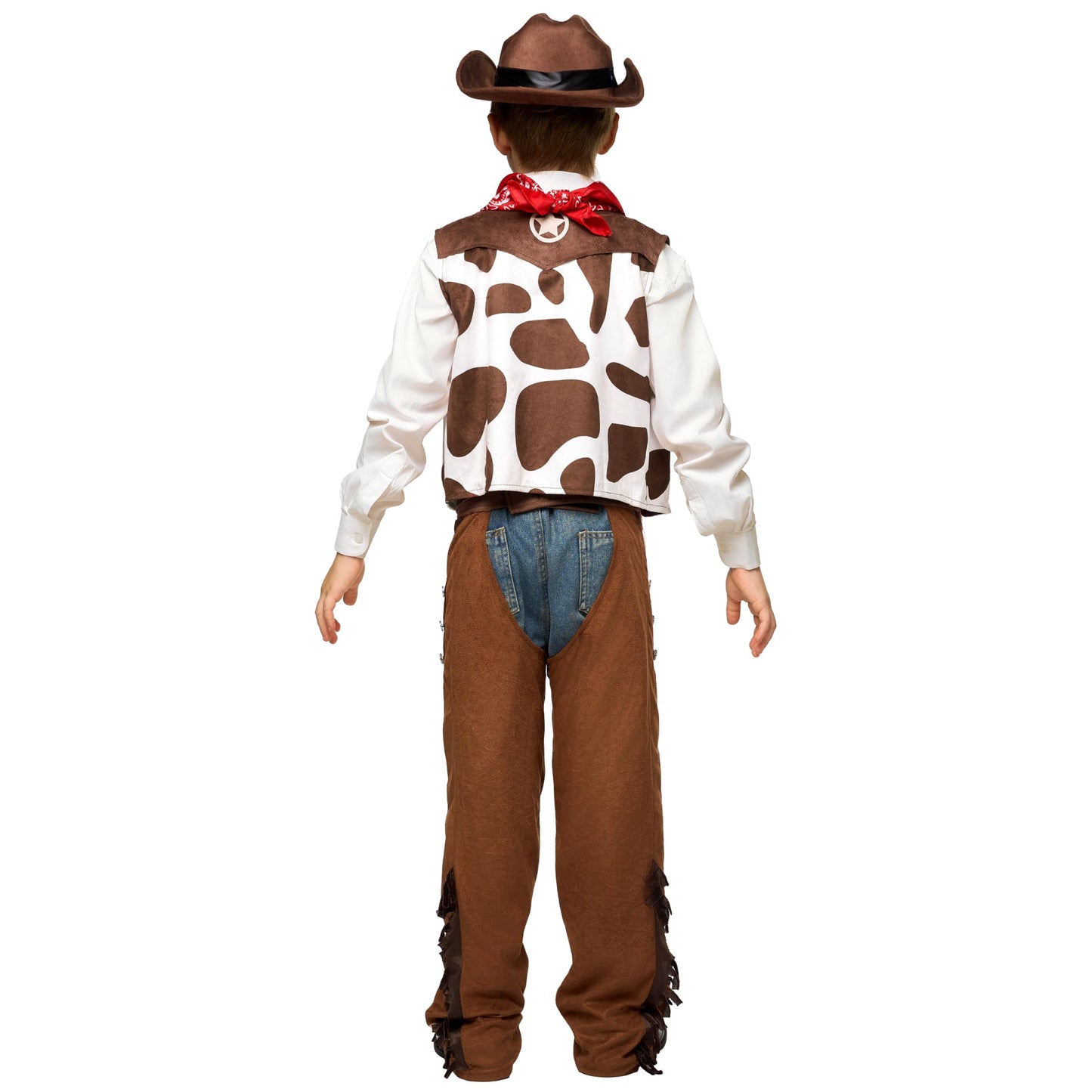 Spooktacular Creations Halloween Cowboy Hat Costume for Boys – Deluxe Western Outfit (Small 5-7 yrs)