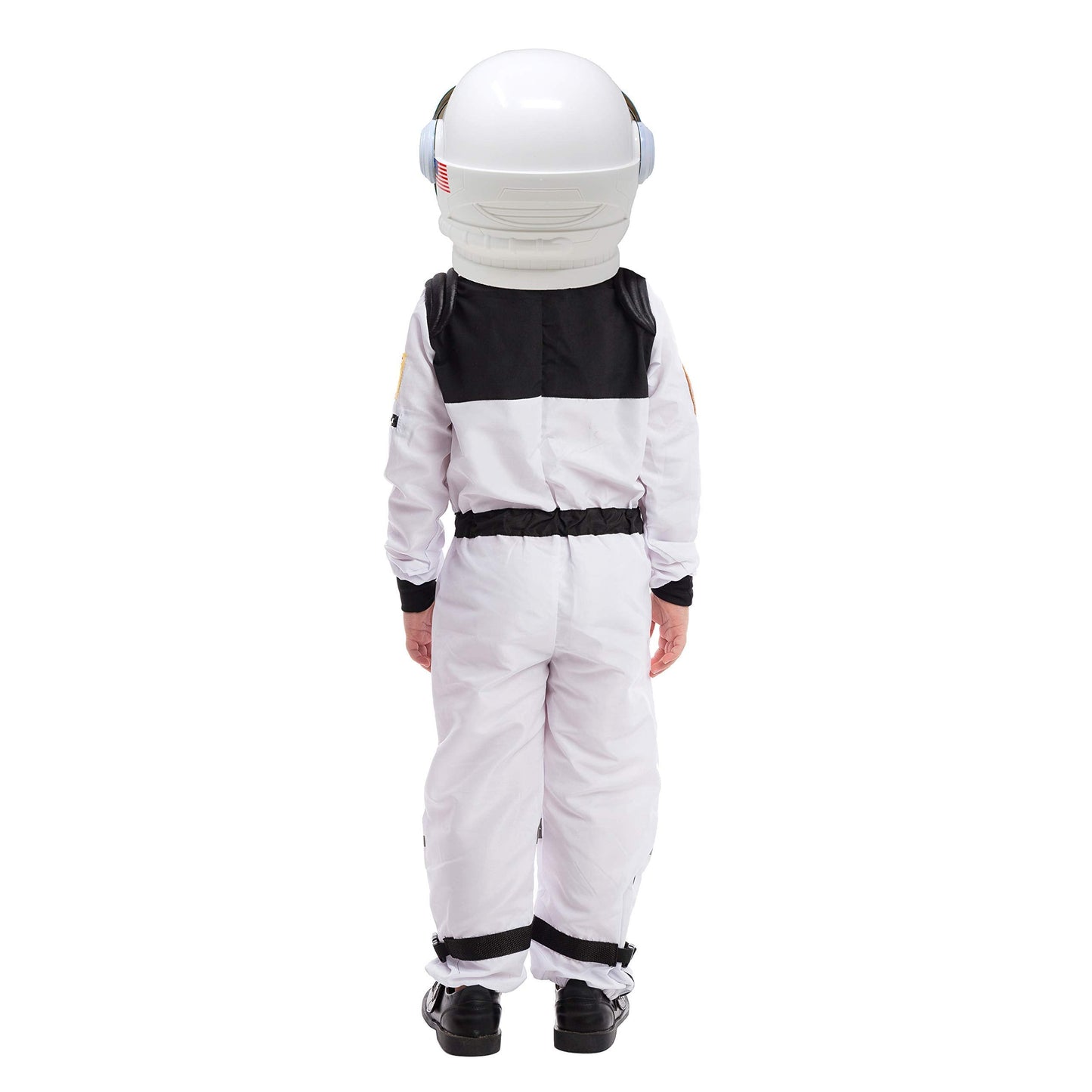 Spooktacular Creations White Astronaut Costume with Helmet – Space Suit for Toddler & Kids (Medium 8-10 yrs)