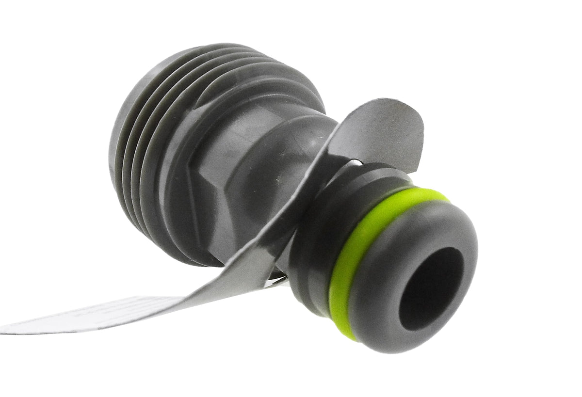 Male Tap Connector 1/2" BSPM Lime