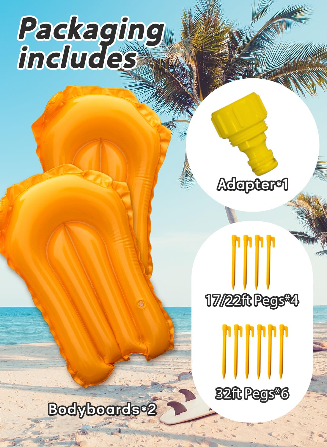 Spring Water Slip and Water Slide – 22ft Dual-Lane Backyard Fun for Kids