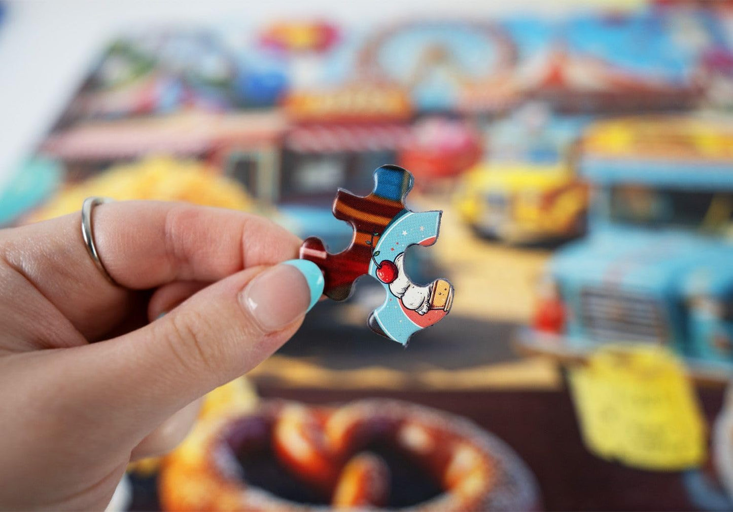 Springbok State Fair 500-Piece Puzzle for Adults — Unique Cuts, Made in USA