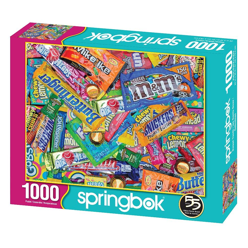 Springbok Sweet Tooth 1000 Piece Jigsaw Puzzle – Made in USA (30x24)