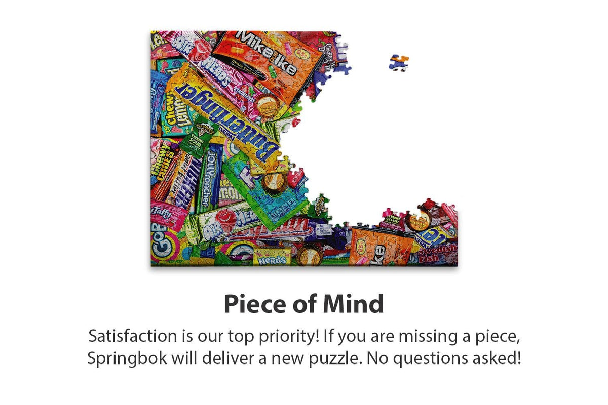 Springbok Sweet Tooth 1000 Piece Jigsaw Puzzle – Made in USA (30x24)