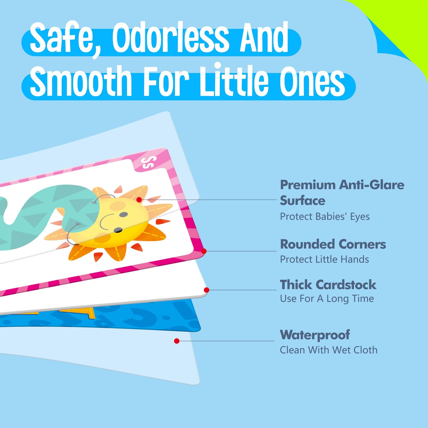SpriteGru Go Fish Card Game — 104 Alphabet Cards for Kids’ Learning & Family Fun