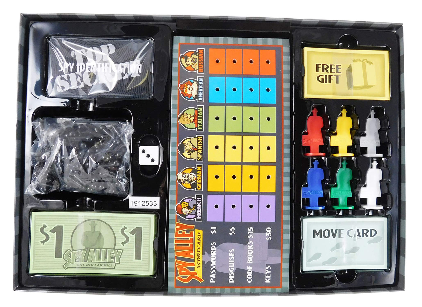Spy Alley – Mensa Award-Winning Strategy Game | Social Deduction & Bluffing for 2-6 Players