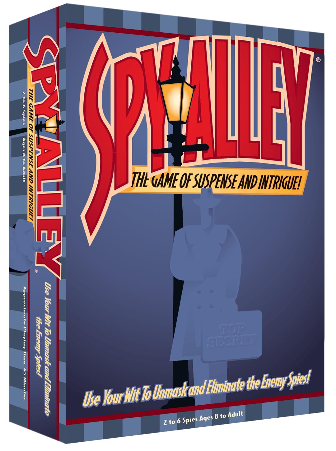 Spy Alley – Mensa Award-Winning Strategy Game | Social Deduction & Bluffing for 2-6 Players