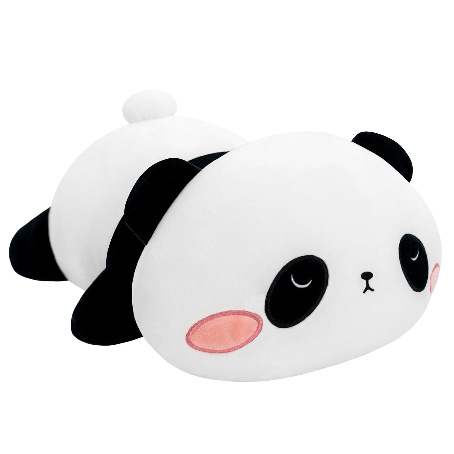 SQEQE Weighted Panda Plush — 23.6 Inch Weighted Bear Pillow with Soft Beads