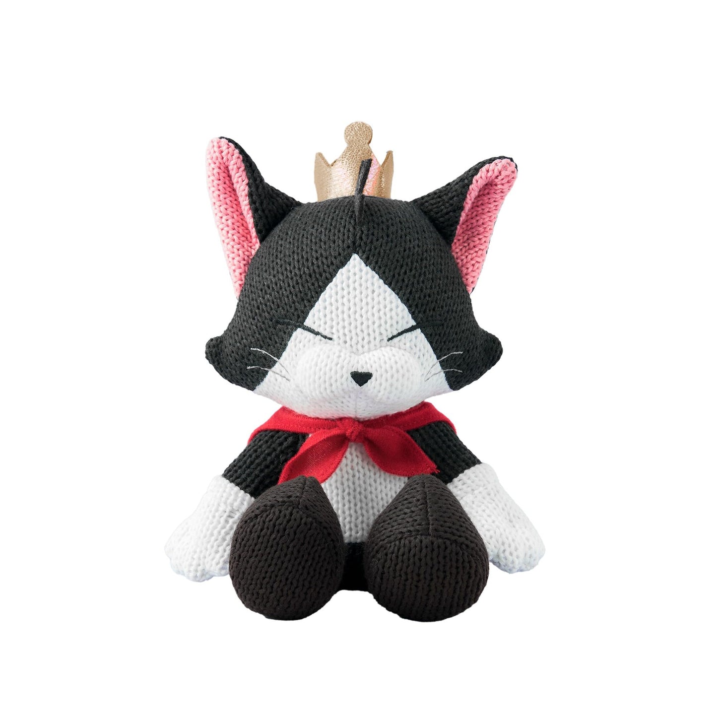 Square Enix Final Fantasy VII Remake Cait Sith Knitted Plush – Official Licensed Collectible