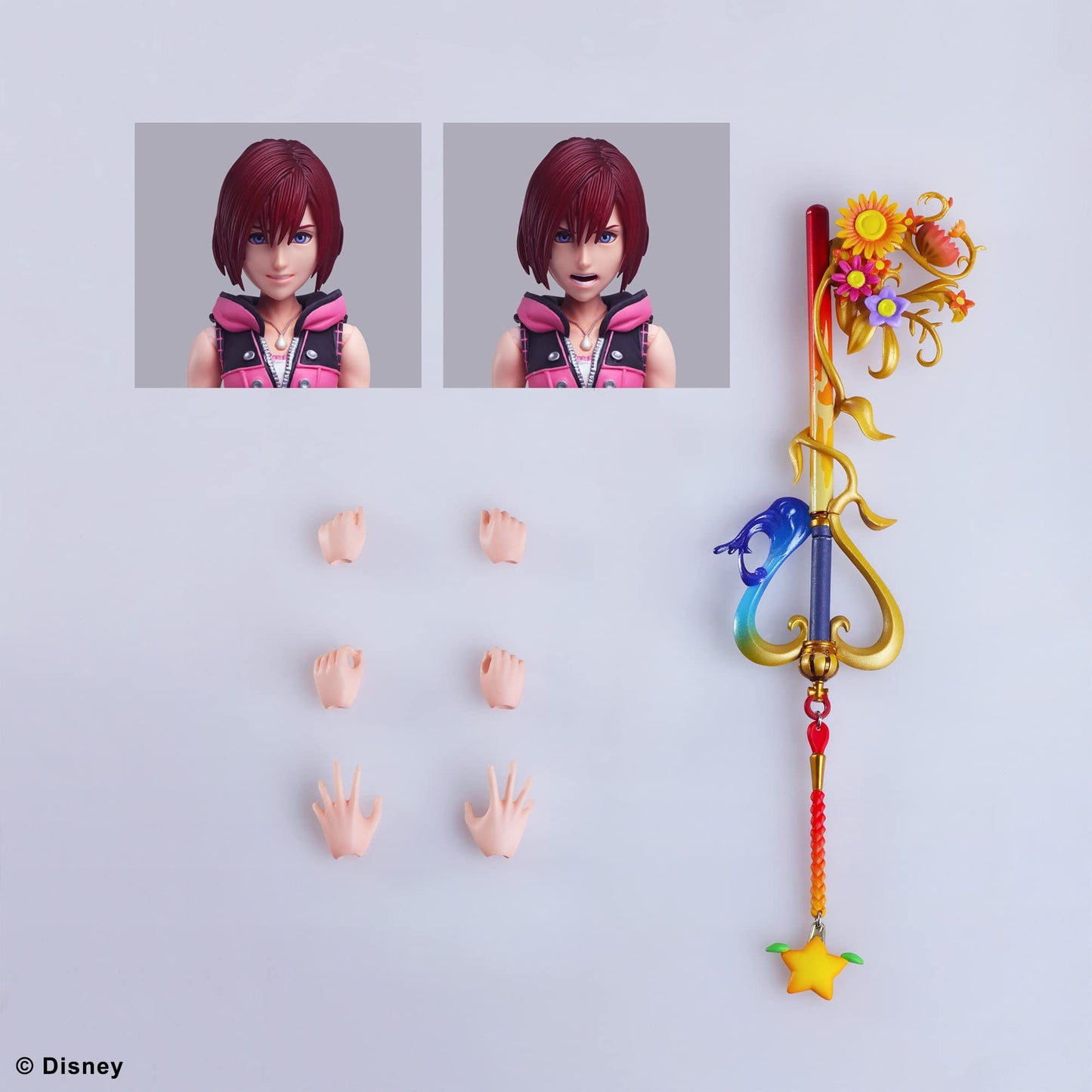 Square Enix Kingdom Hearts III Play Arts Kai Kairi Action Figure