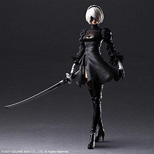 Square Enix NieR: Automata 2B Deluxe Play Arts Kai Figure – YoRHa No. 2 Type B