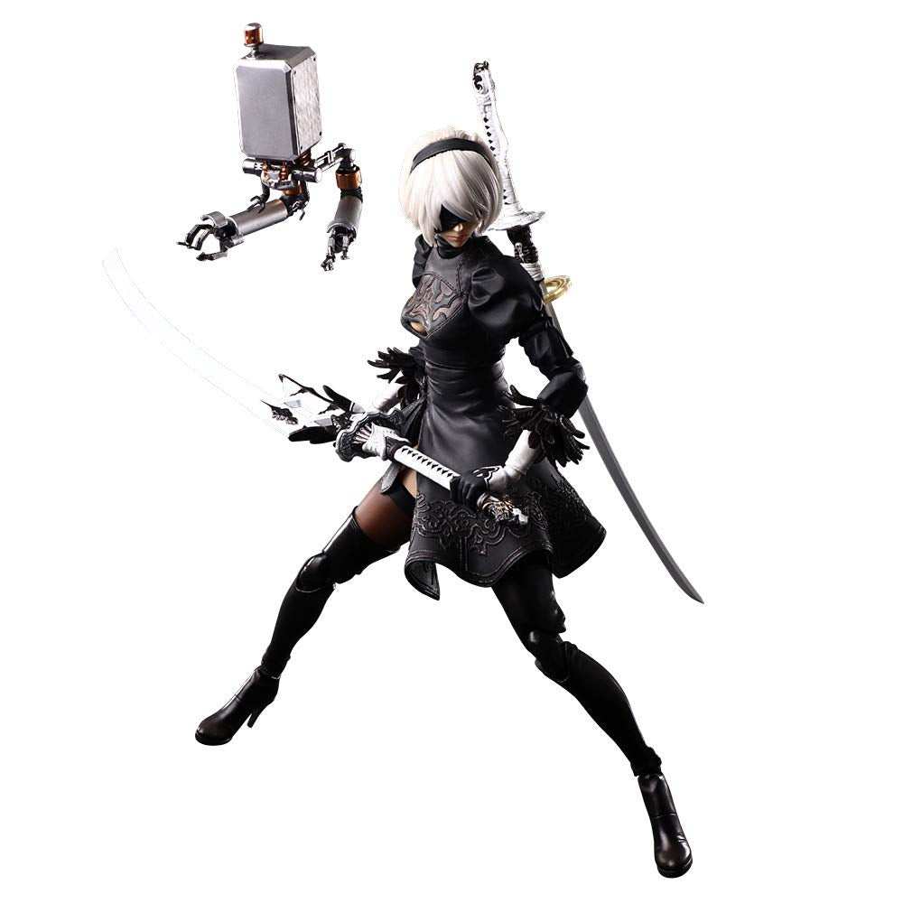 Square Enix NieR: Automata 2B Deluxe Play Arts Kai Figure – YoRHa No. 2 Type B