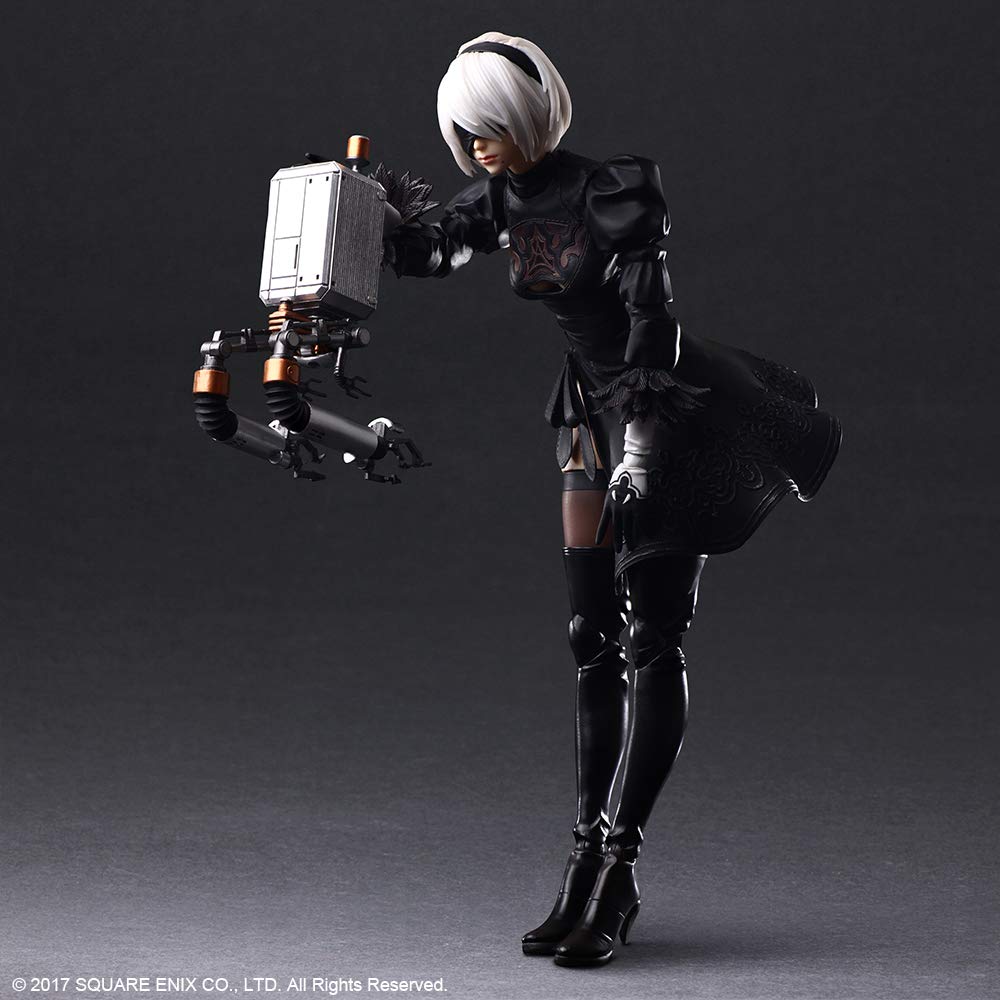 Square Enix NieR: Automata 2B Deluxe Play Arts Kai Figure – YoRHa No. 2 Type B