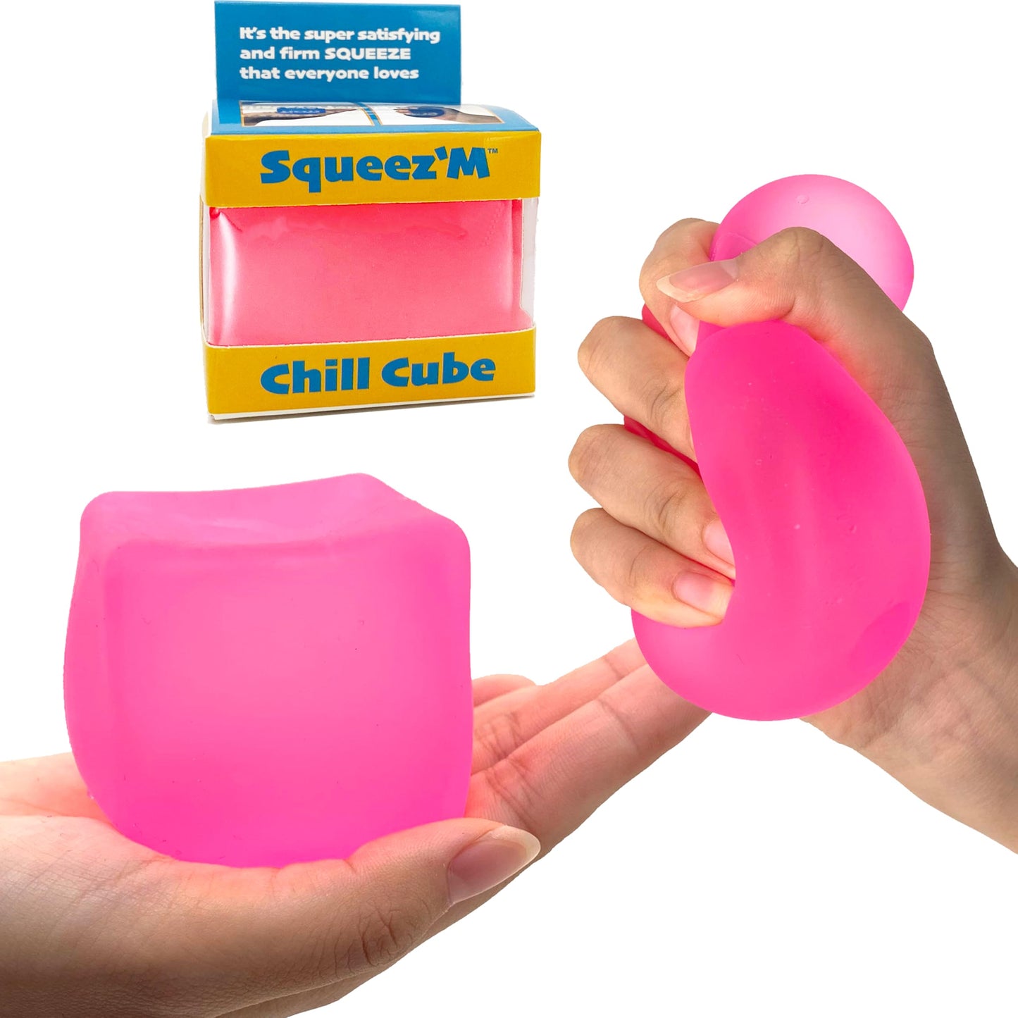 Squeez'M Premium Stress Relief Fidget Cube – Giftable Sensory Toy