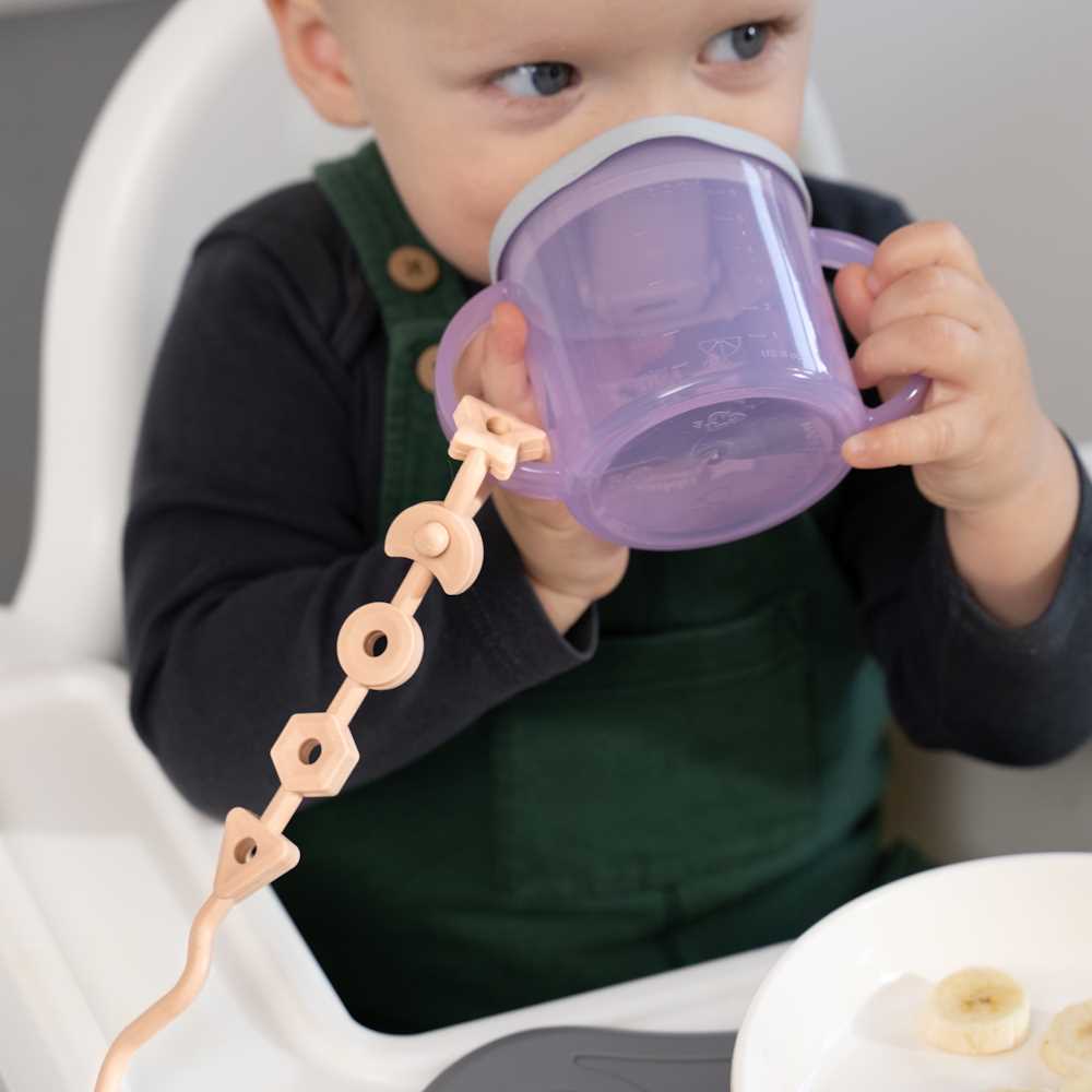 Squiggle Strap® Antimicrobial Silicone Toy Straps (2pcs)