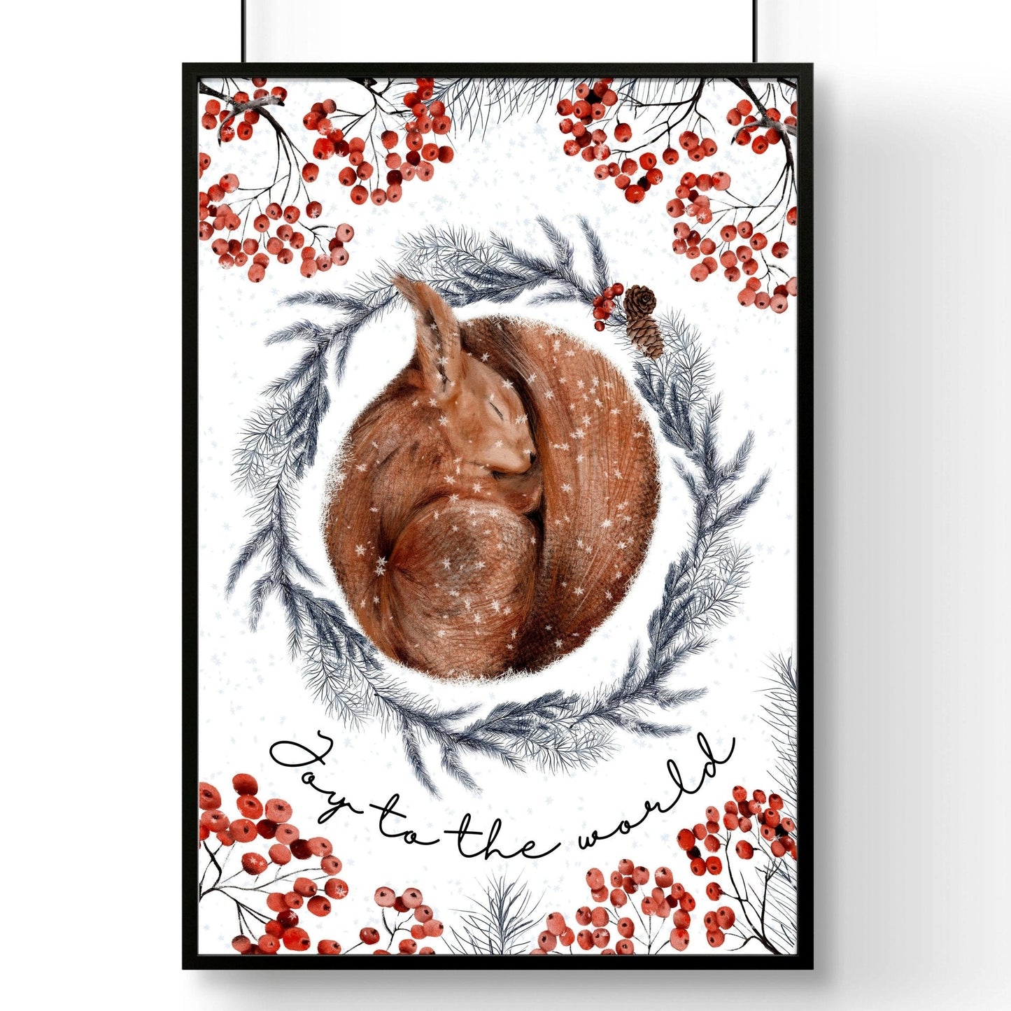 Xmas decorations hanging | Folk Christmas Decor