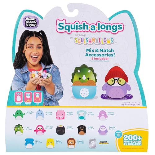 Squish-a-longs Mini-Squish 14-Pack Wave 3 Style 2 – Portable Collectibles