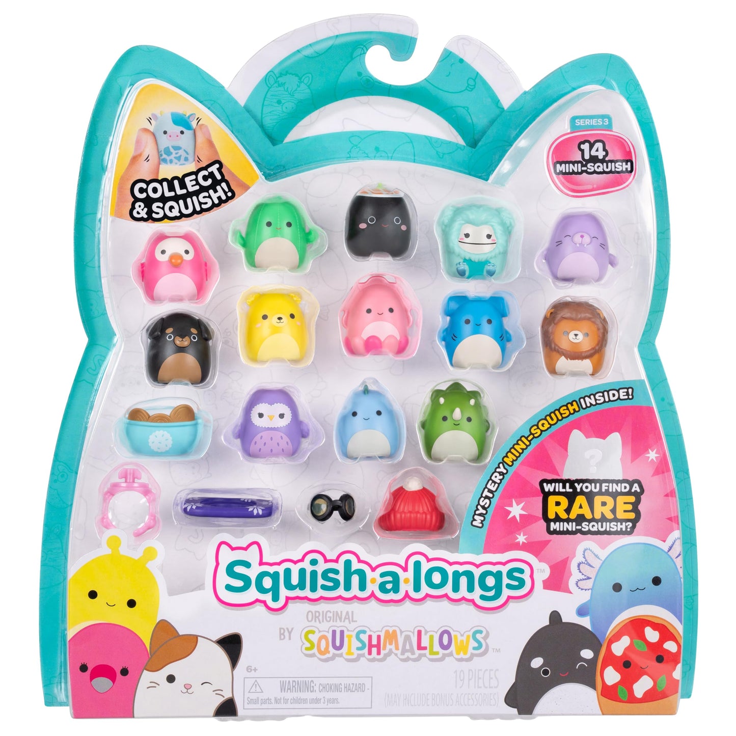 Squish-a-longs Mini-Squish 14-Pack Wave 3 Style 2 – Portable Collectibles