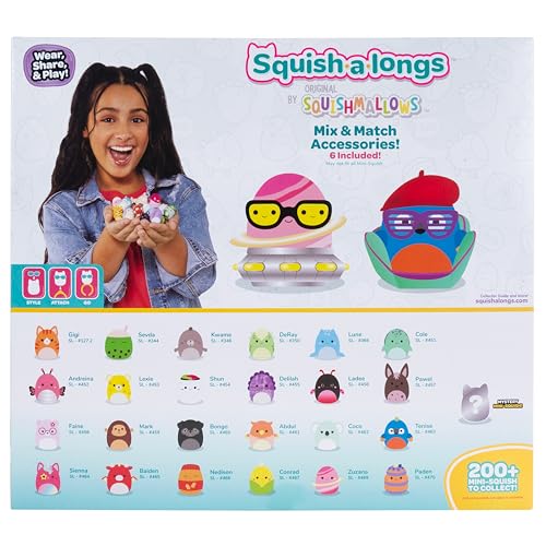 Squish-a-longs Mini-Squish 25-Pack, Wave 3 Style 1 – Portable Collectibles