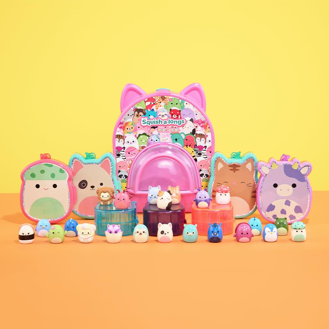 Squish-a-longs 25 Pack Series 1 Mini-Squish 1-Inch with Ring & Accessories | Collector's Guide