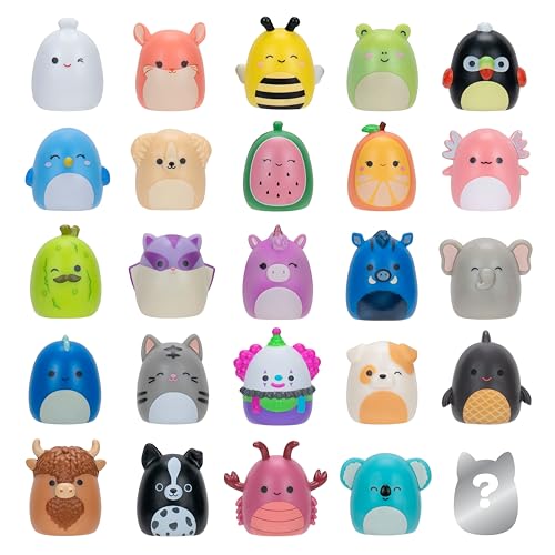 Squish-a-longs 25 Pack Series 1 Mini-Squish 1-Inch with Ring & Accessories | Collector's Guide