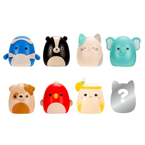Squish-a-longs Mini-Squish 8-Pack (Wave 3, Style 4) | Collectible 1-Inch Squishmallows