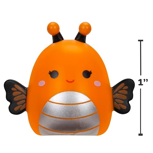 Squish-a-longs 8 Pack (Style 2-W2) – 8 Mini-Squish, Accessories, Ring & Collector’s Guide