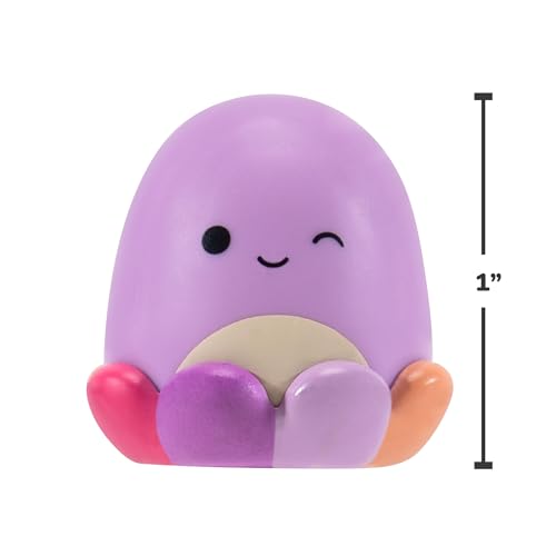 Squish-a-longs 8 Pack Mini-Squish with Ring, Accessories & Collector’s Guide