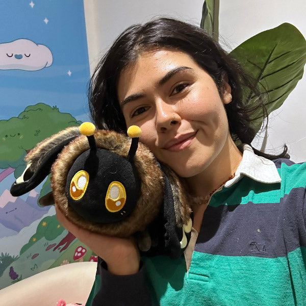Squishable Mini Death's Head Hawkmoth Plush — 9 in | Spooky Collection