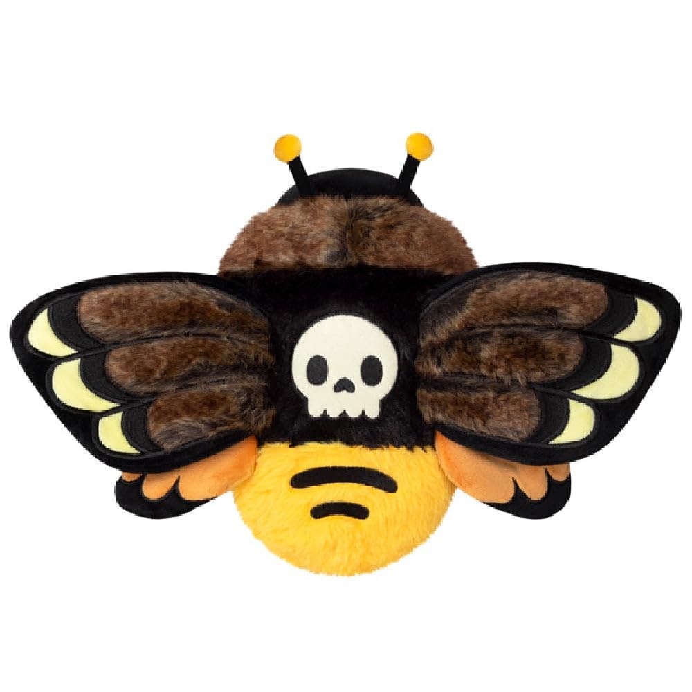 Squishable Mini Death's Head Hawkmoth Plush — 9 in | Spooky Collection