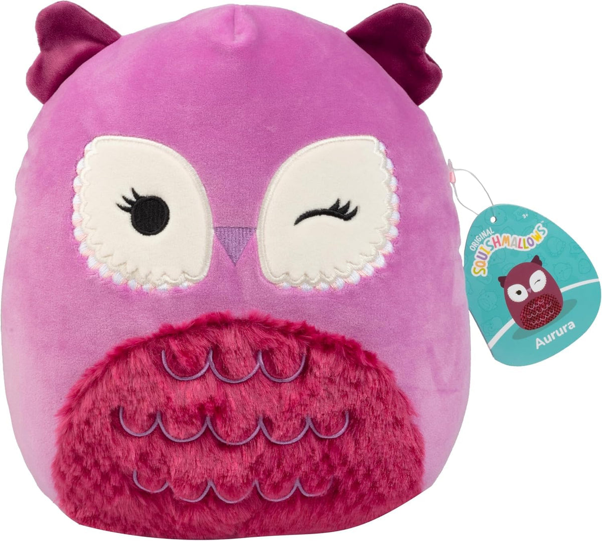 Squishmallows 10-Inch Aurora Owl Plush – 2026 Limited Edition | Official Jazwares