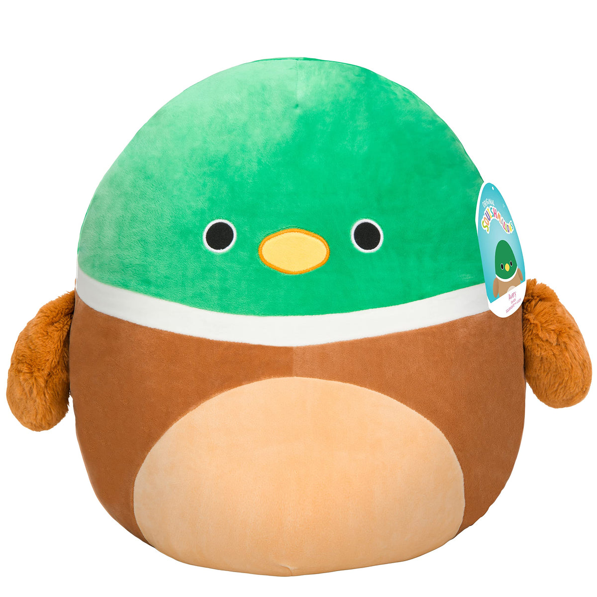 Squishmallows Avery Mallard 16-Inch Plush – Official Jazwares Duck Stuffed Animal