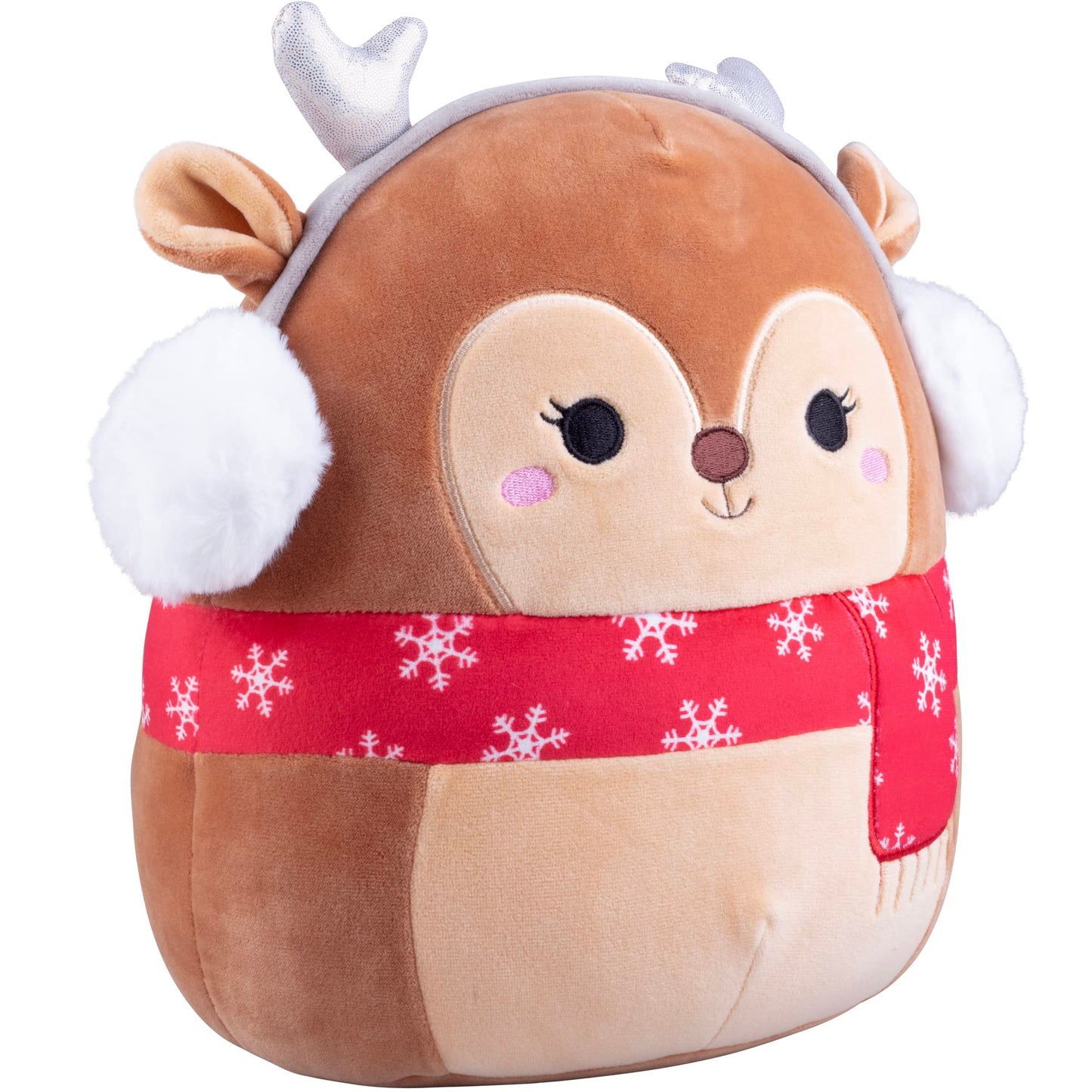 Squishmallows Original 10-Inch Darla the Christmas Deer – 2025 Limited Edition Holiday Reindeer Plush