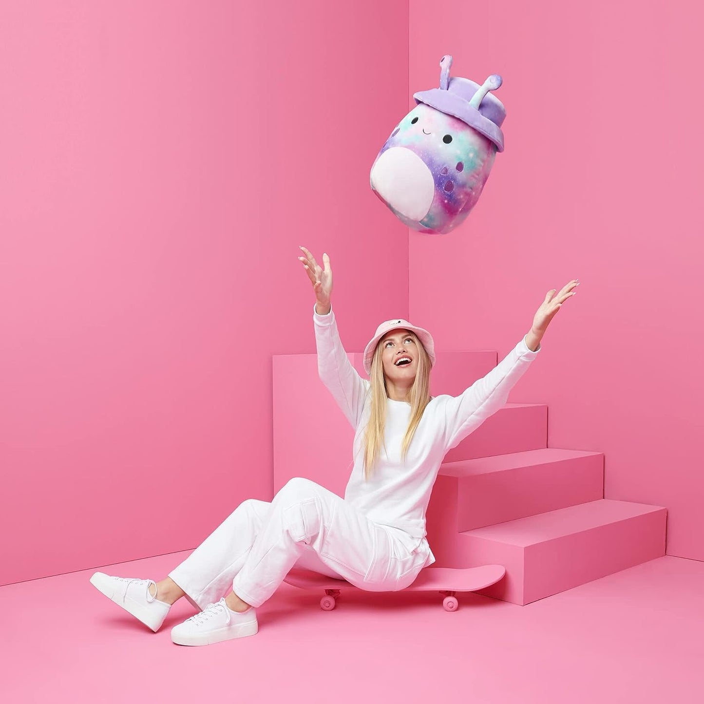 Squishmallows 12-Inch Daxxon Purple Alien Plush – Ultrasoft Official Kelly Toy