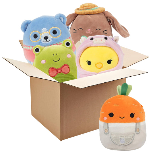 Squishmallows Easter Mystery Box 5-Pack – 5-Inch Plush Collectibles