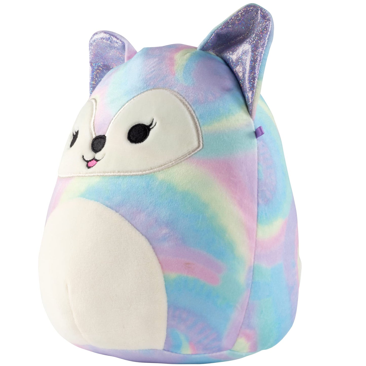 Squishmallows Felexine Rainbow Fox – 8-Inch Official Plush by Jazwares