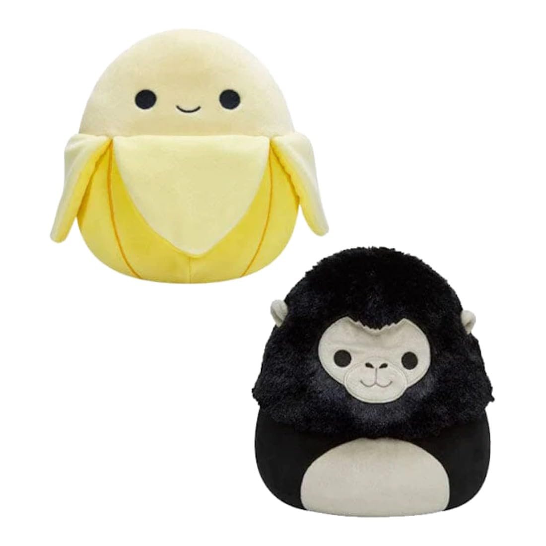 Squishmallows 8" Flip-A-Mallows: Junie Banana & Aron Gorilla – 2-Piece Set