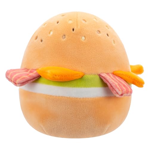 Squishmallows Original 5-Inch Geronimo Breakfast Bagel Plush – Official Jazwares