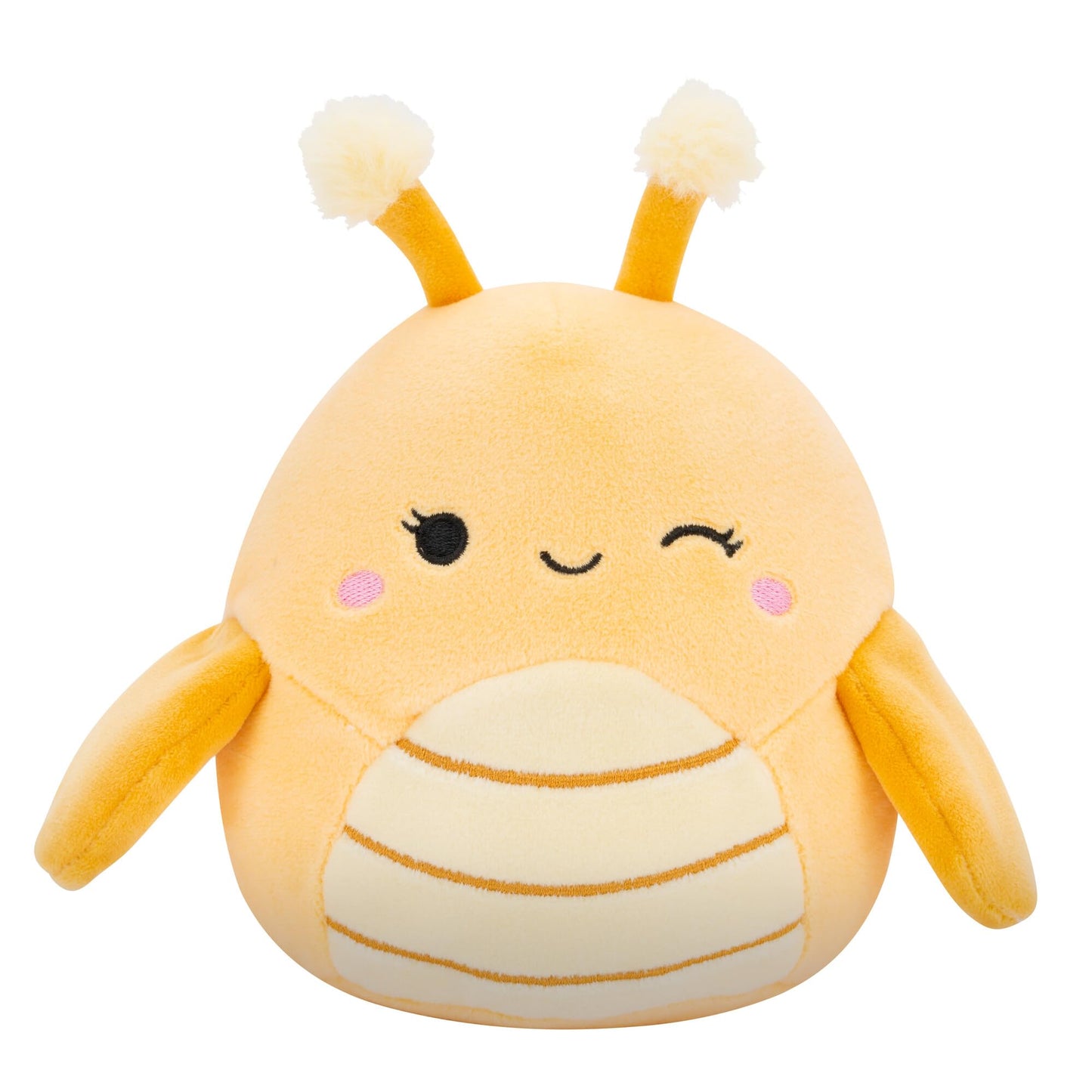 Squishmallows Original 5-Inch Greer Yellow Grasshopper | Official Jazwares Plush