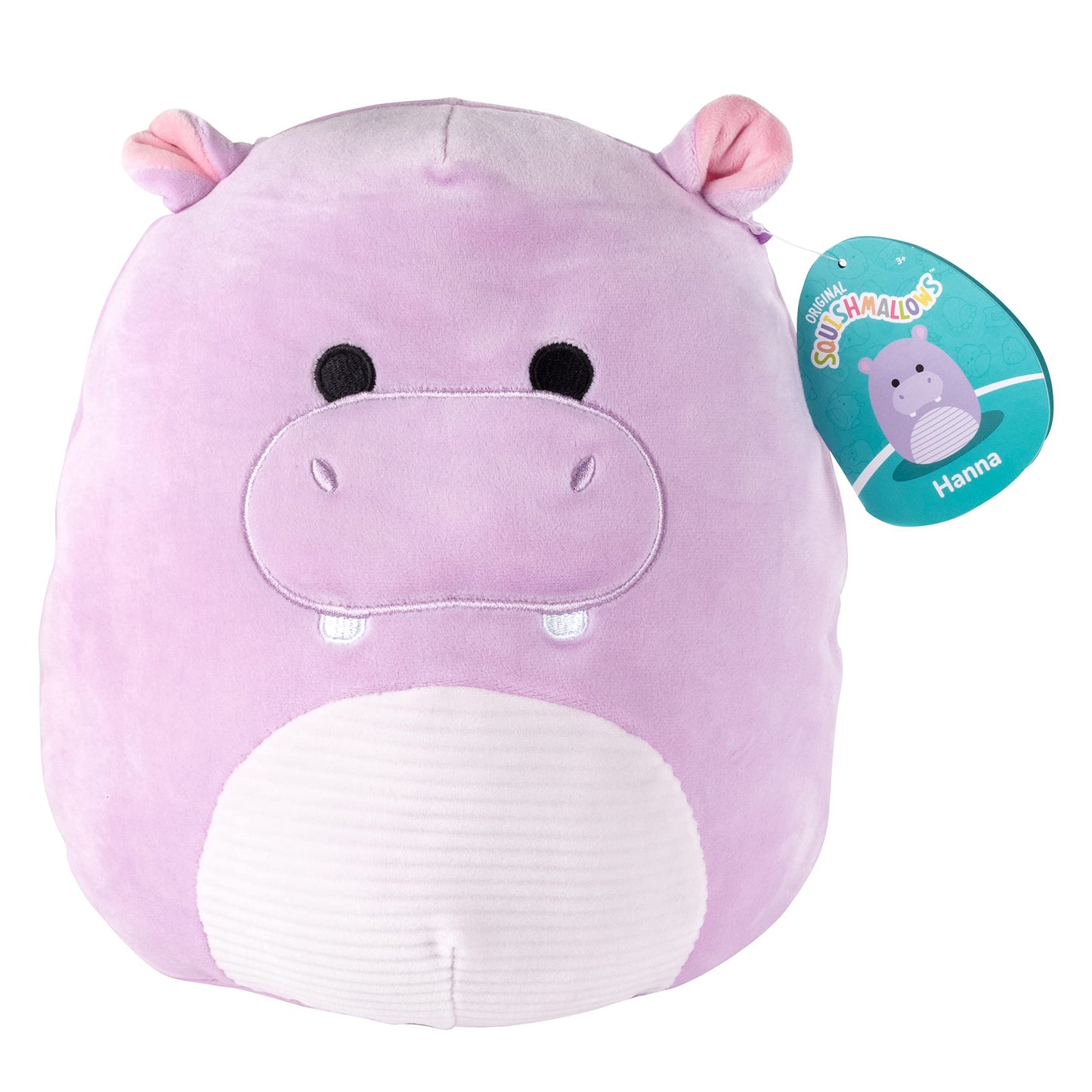 Squishmallows Hanna 10-Inch Hippo – Official Jazwares Plush (2026 Limited Edition)