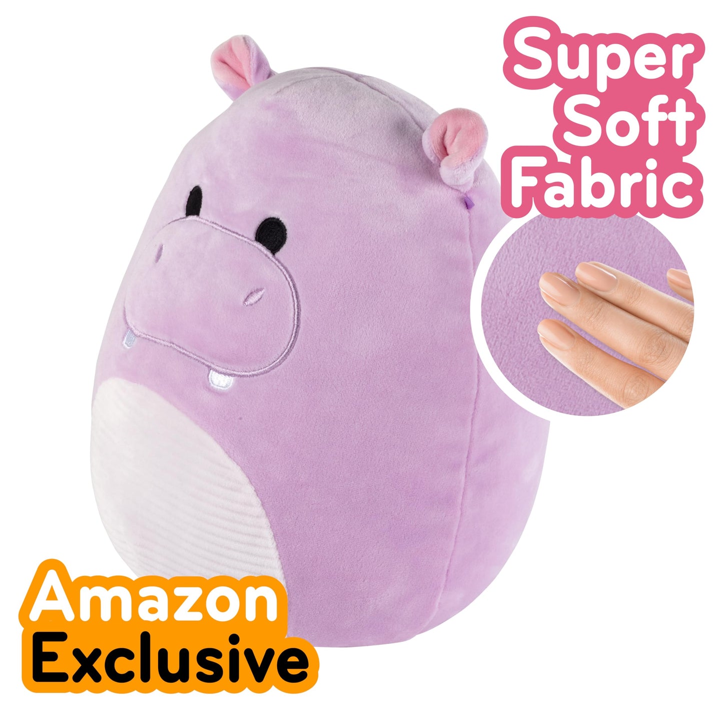 Squishmallows Hanna 10-Inch Hippo – Official Jazwares Plush (2026 Limited Edition)